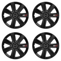 Puklice pre Kia (staršie logo) 15 GTX CARBON black