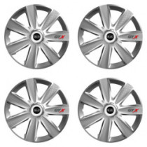 Puklice pre Kia (staršie logo) 16 GTX CARBON silver