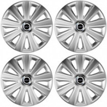 Puklice pre Kia (nové logo) 16 Aviator carbon RC 16 silver