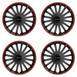 Puklice pre Kia (nové logo) 16 CRYSTAL RO black