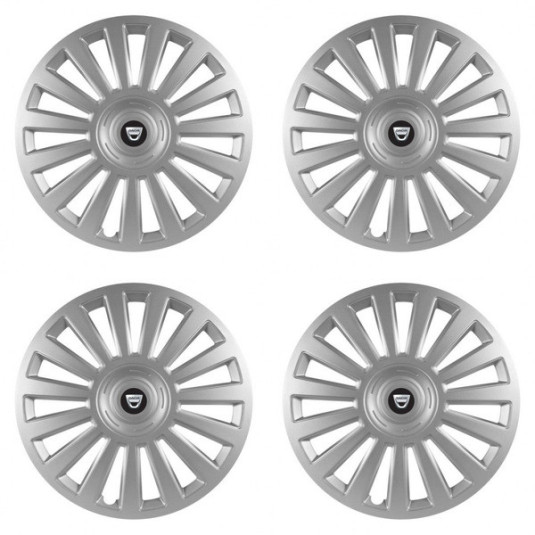 Puklice pre Dacia (staršie logo) 15 Luxury