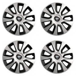 Puklice pre Dacia (staršie logo) 15 STRATOS double colour - výpredaj