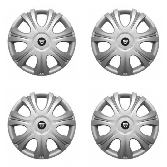 Puklice pre Dacia (staršie logo) 15 IMPULSE