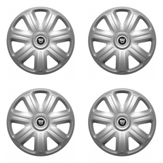 Puklice pre Dacia (staršie logo) 15 COMFORT