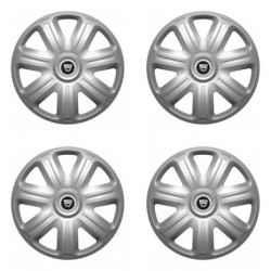 Puklice pre Dacia (staršie logo) 15 COMFORT