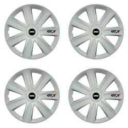 Puklice pre Dacia (nové logo) 15 GTX carbon white