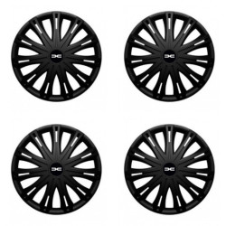 Puklice pre Dacia (nové logo) 15 SPARK BLACK