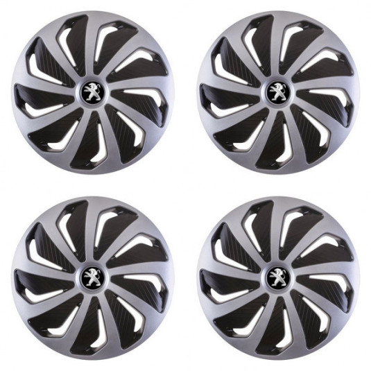 Puklice pre Peugeot (staršie logo) 15 WIND SB