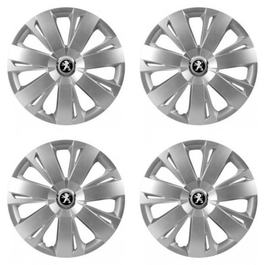 Puklice pre Peugeot (staršie logo) 16 ENERGY RC