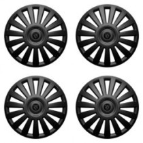 Puklice pre Peugeot (nové logo) 16 Luxury black