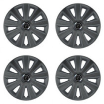 Puklice pre Peugeot (nové logo) 16 Aviator carbon RC16 grafite