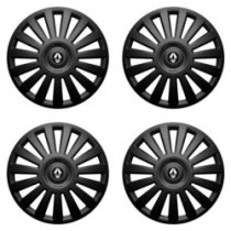 Puklice pre Renault (staršie logo) 15 Luxury black