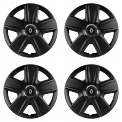 Puklice pre Renault (nové logo) 14 ESPRIT RC BLACK