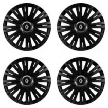 Puklice pre Renault (nové logo) 14 ACTIVE RC BLACK