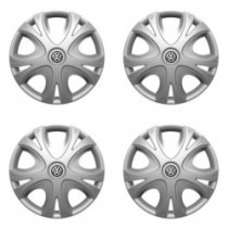 Puklice pre VW (čierne) 14 DYNAMIC