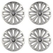 Puklice pre VW (čierne) 15 TREND RC