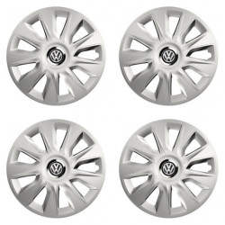 Puklice pre VW (čierne) 15 STRATOS RC