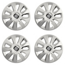 Puklice pre VW (čierne) 16 STRATOS RC