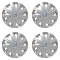 Puklice pre VW (modré) pre dodávky 15 Craft silver