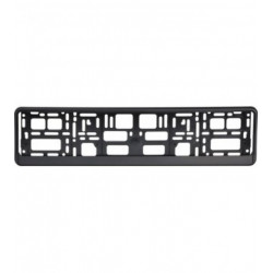 Podložka pod ŠPZ čierna T2