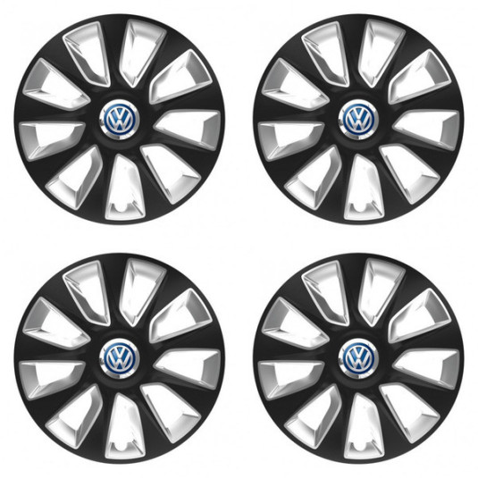 Puklice pre VW (modré) 16 STRATOS BS