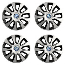 Puklice pre VW (modré) 16 STRATOS double colour