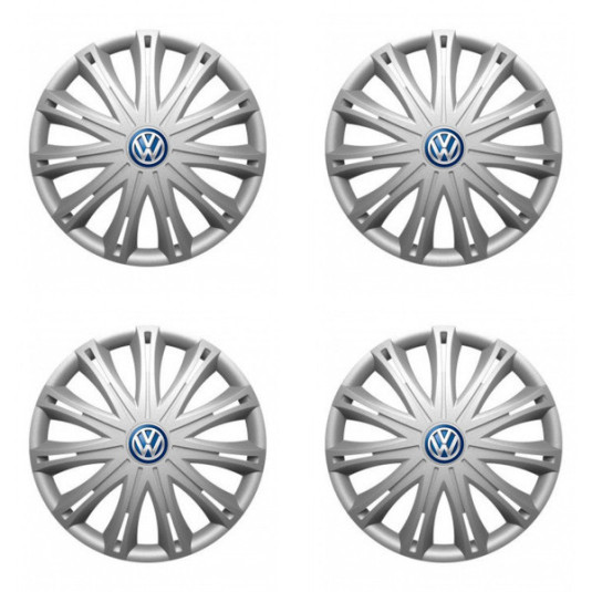 Puklice pre VW (modré) 16 SPARK