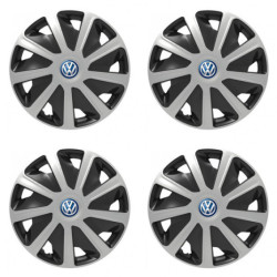 Puklice pre VW (modré) pre dodávky 16 Craft silver and black