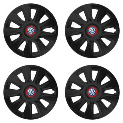 Puklice pre VW (modré) 17 STRATOS RR black