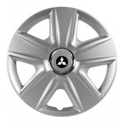 Puklice pre Mitsubishi (strieborné) 14 ESPRIT RC