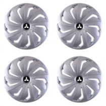 Puklice pre Mitsubishi (strieborné) 15 WIND RC SI