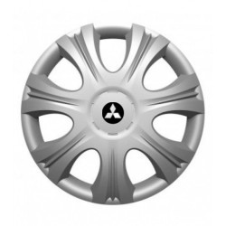 Puklice pre Mitsubishi (strieborné) 16 IMPULSE 16-VERSACO