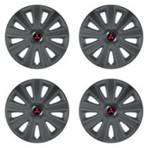 Puklice pre Mitsubishi (červené) 14 Aviator carbon RC grafite