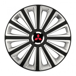 Puklice pre Mitsubishi (červené) 14 TREND RC double colour