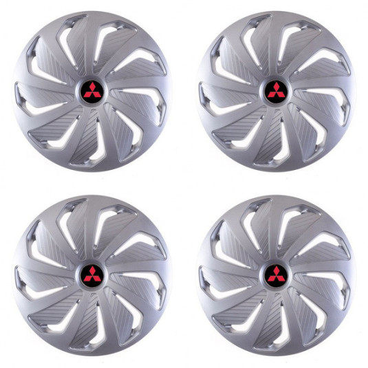 Puklice pre Mitsubishi (červené) 15 WIND RC SI