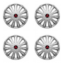 Puklice pre Mitsubishi (červené) 15 SPARK