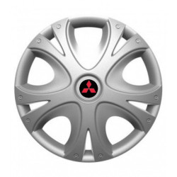 Puklice pre Mitsubishi (červené) 15 DYNAMIC