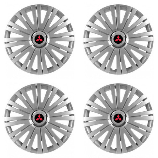 Puklice pre Mitsubishi (červené) 15 ACTIVE RC