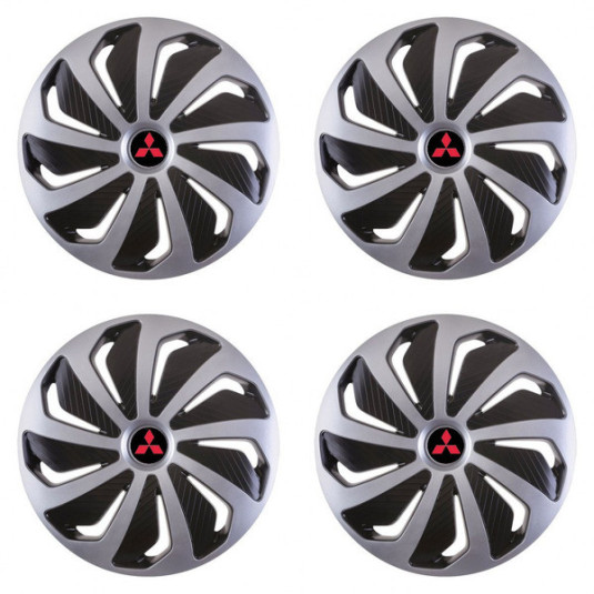 Puklice pre Mitsubishi (červené) 16 WIND SB