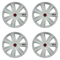 Puklice pre Mitsubishi (červené) 16 GTX carbon white