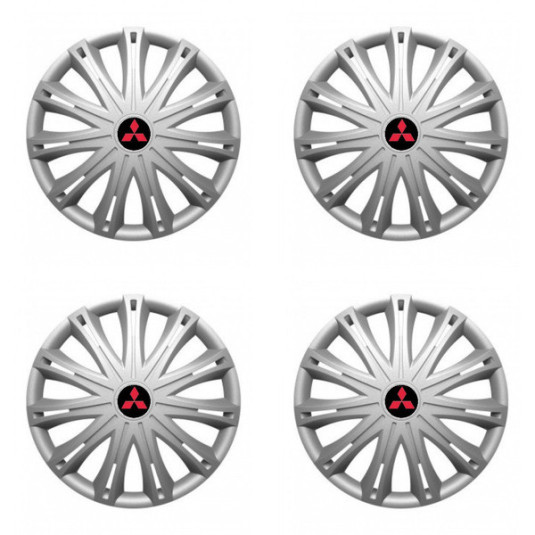 Puklice pre Mitsubishi (červené) 16 SPARK