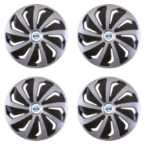 Puklice pre Volvo (biele) 14 WIND SB