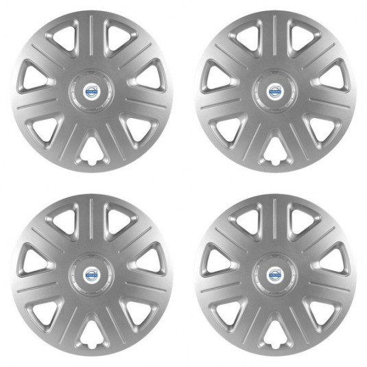 Puklice pre Volvo (biele) 14 Master