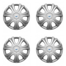 Puklice pre Volvo (biele) 14 IMPULSE