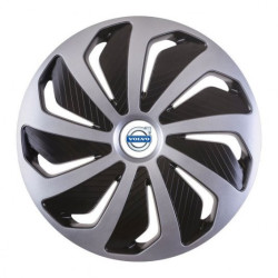 Puklice pre Volvo (biele) 15 WIND SB