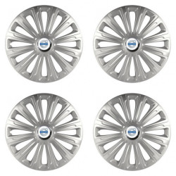 Puklice pre Volvo (biele) 15 TREND RC