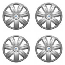 Puklice pre Volvo (biele) 15 COMFORT