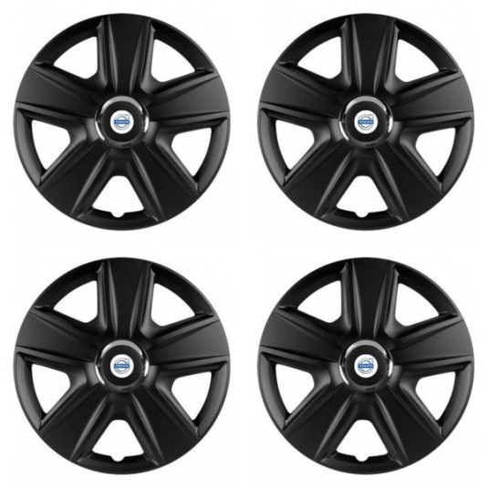 Puklice pre Volvo (biele) 16 ESPRIT RC BLACK
