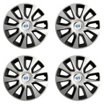 Puklice pre Volvo (biele) 17 STRATOS double colour