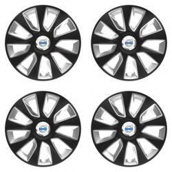 Puklice pre Volvo (biele) 17 STRATOS BS